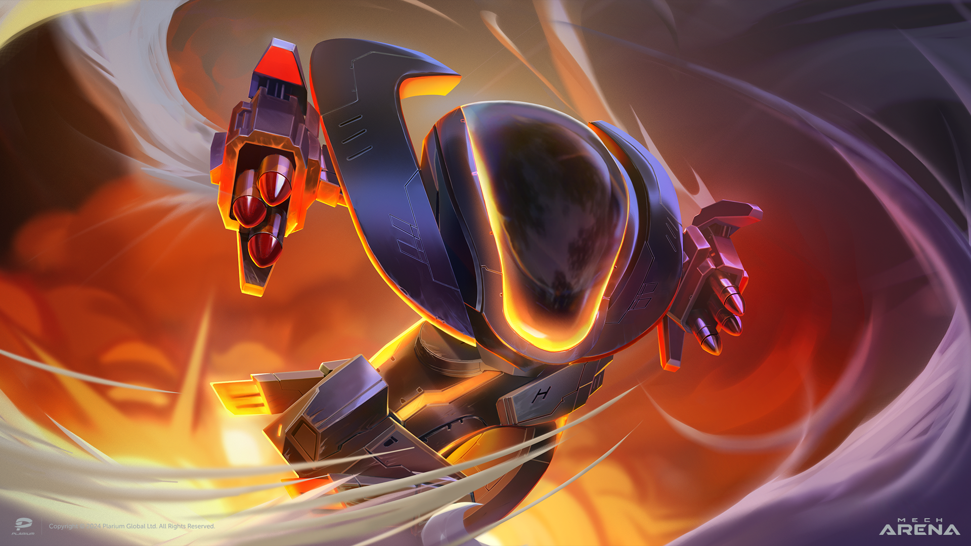 Killshot Mech Arena wallpaper in 4K