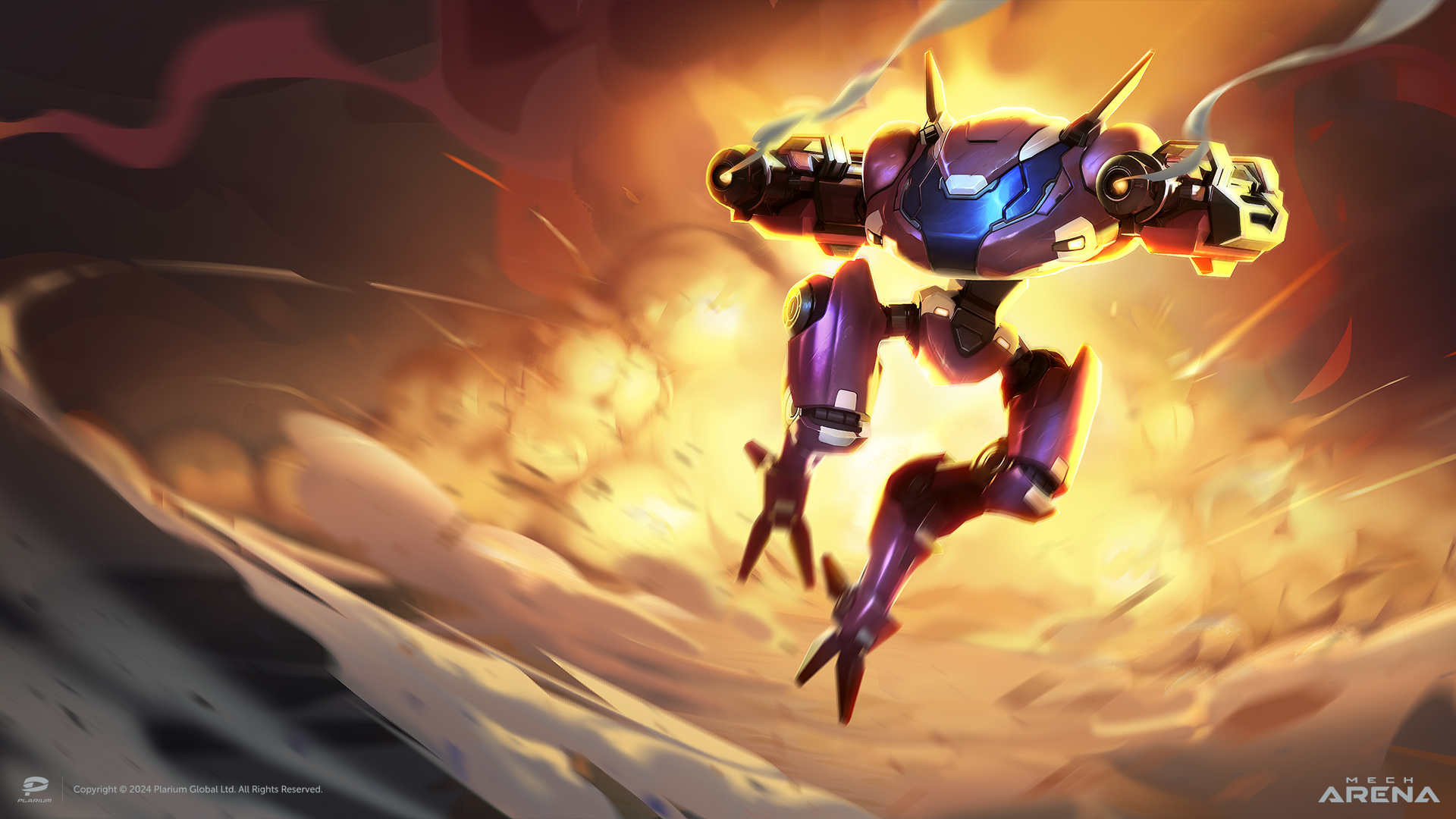 Lancer Mech Arena wallpaper in 4K