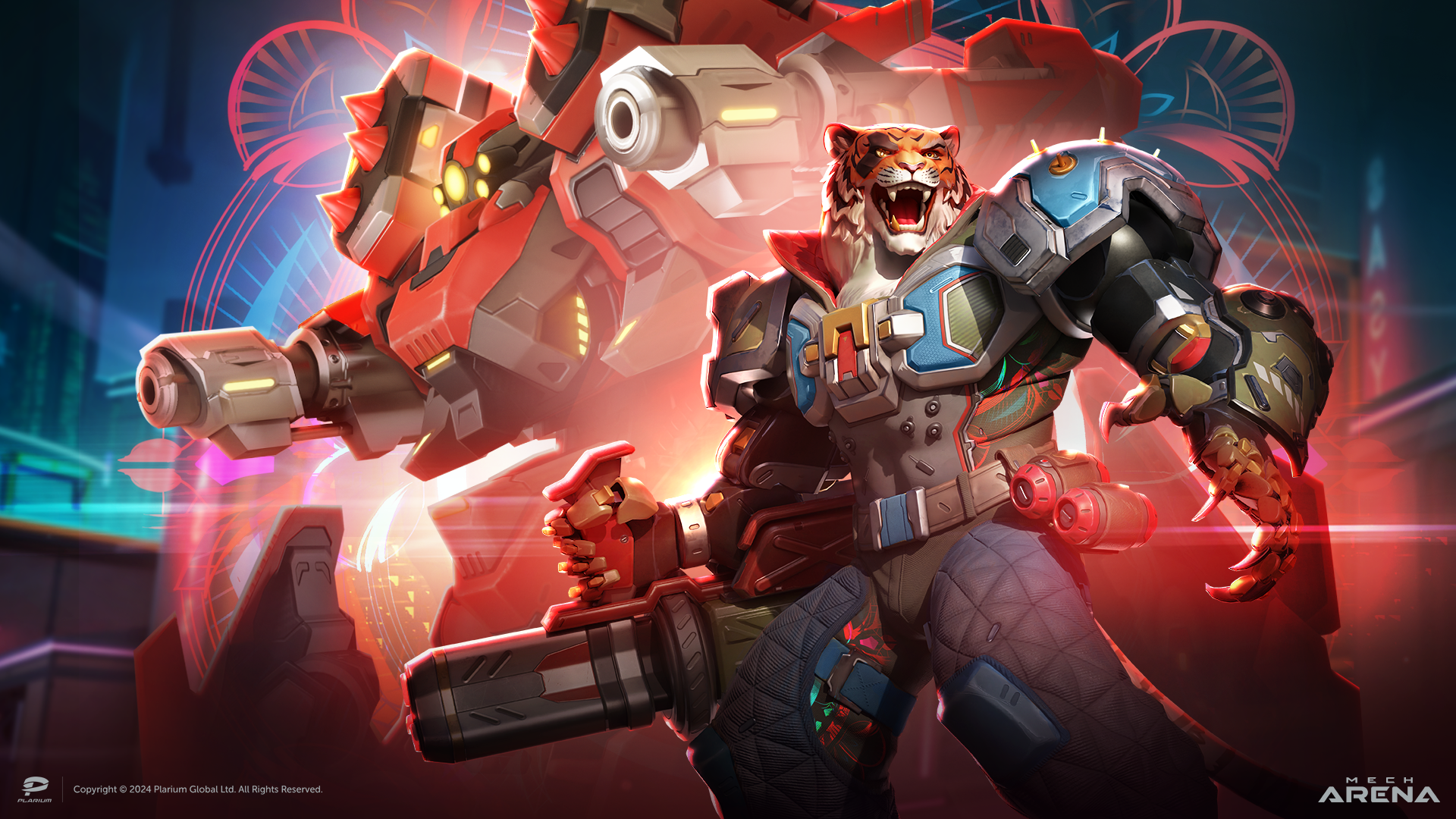 Pilot Chimera and Scorpius Mech wallpaper