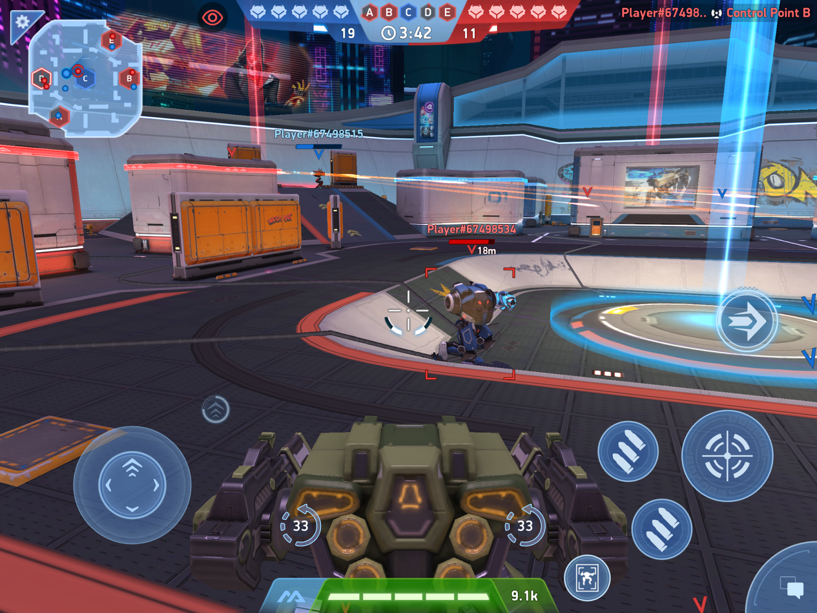 Fine-tuning strategies in Control Point Clash